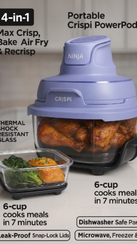 Compact & Portable Air Fryer 2