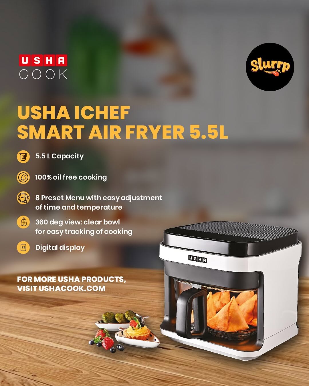 Digital & Smart Air Fryer 1