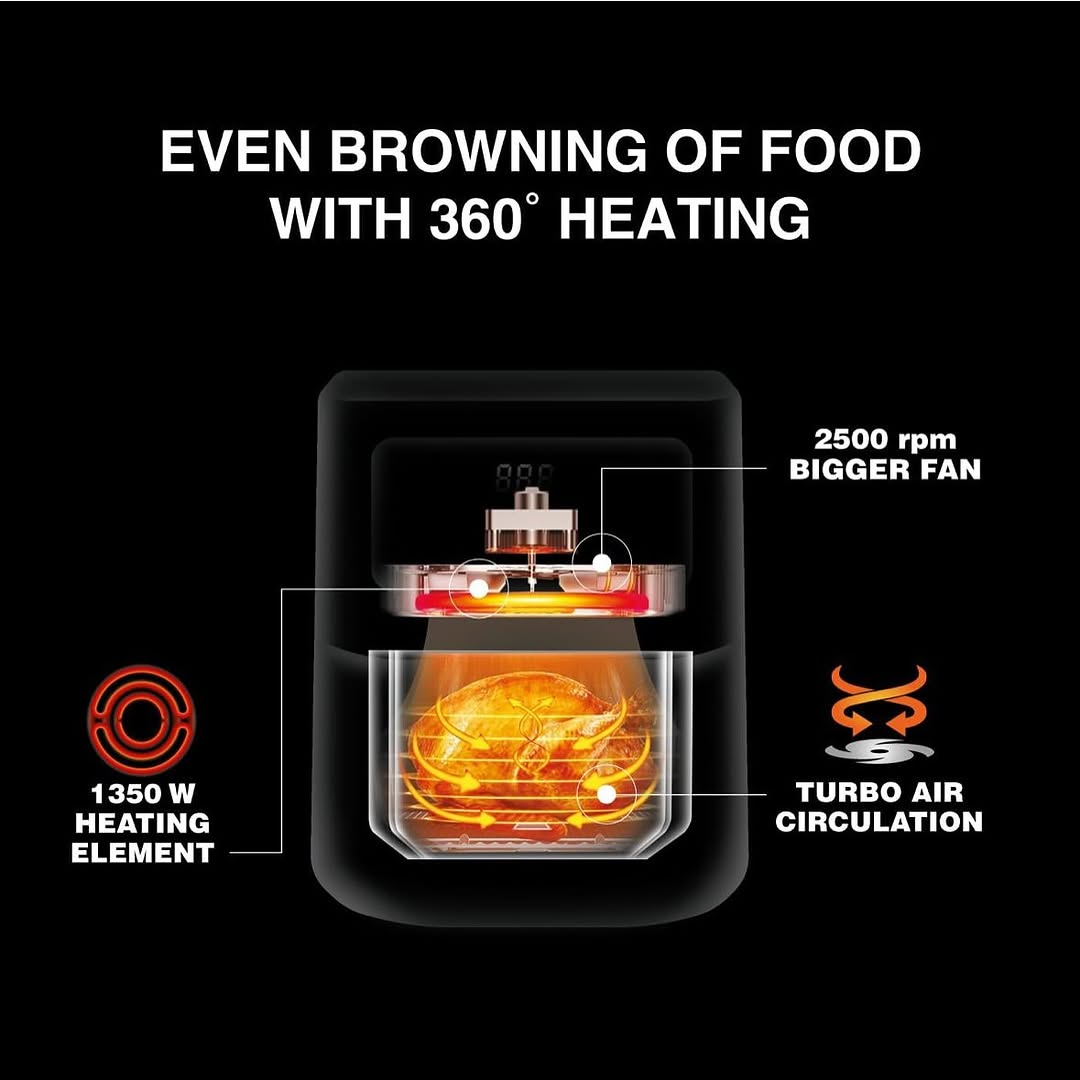 Digital & Smart Air Fryer 4