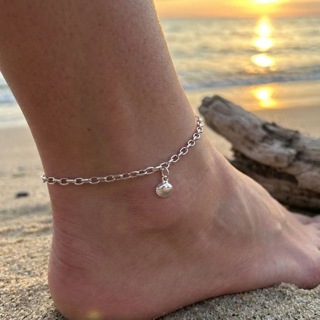Sea-Inspired Charms Anklets product 3