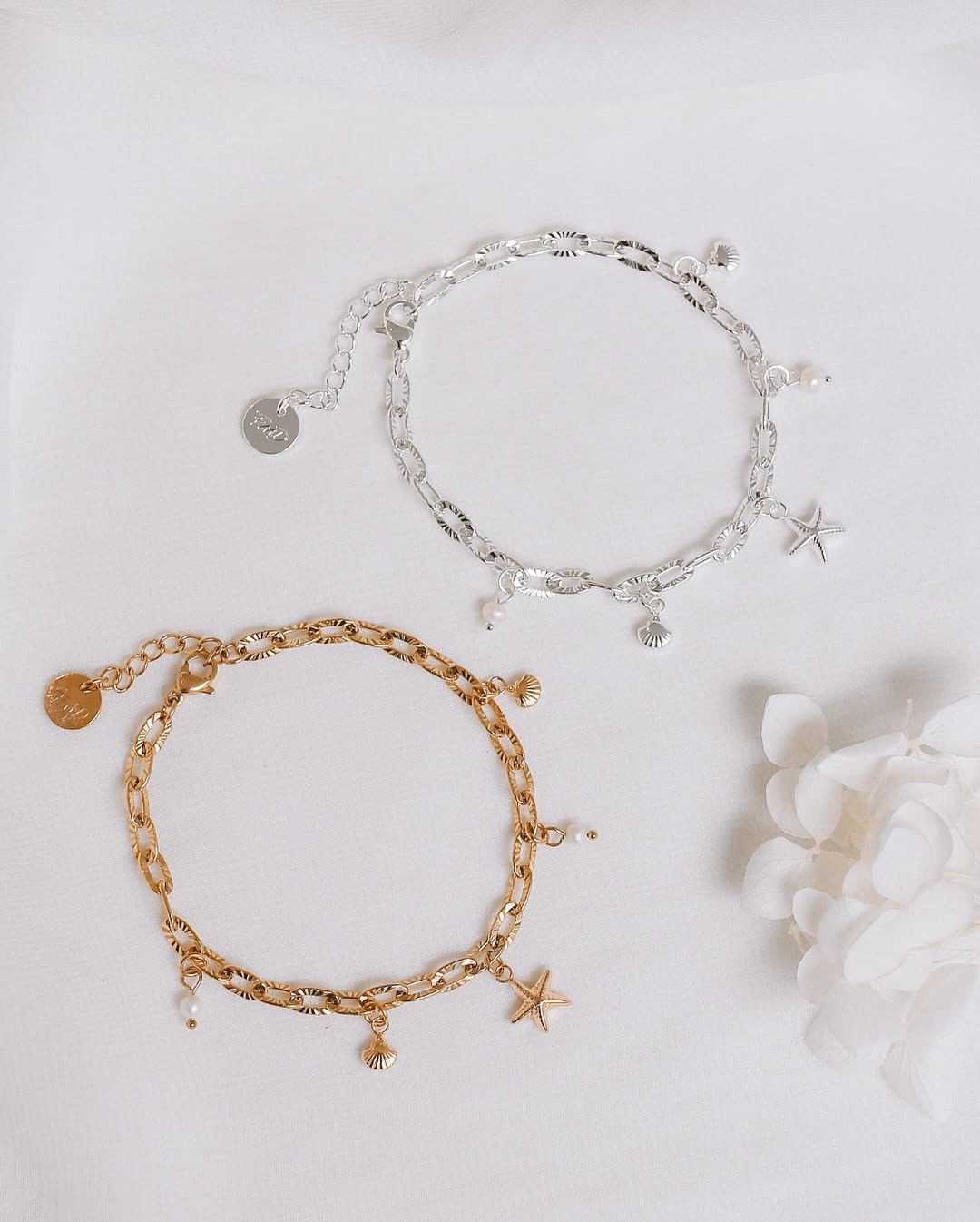 Sea-Inspired Charms Anklets 6