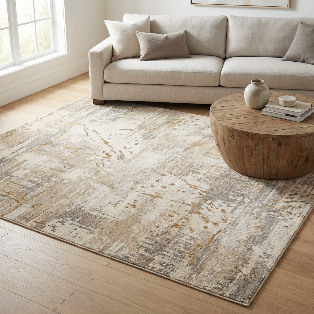 Modern Abstract Area Rug image 3