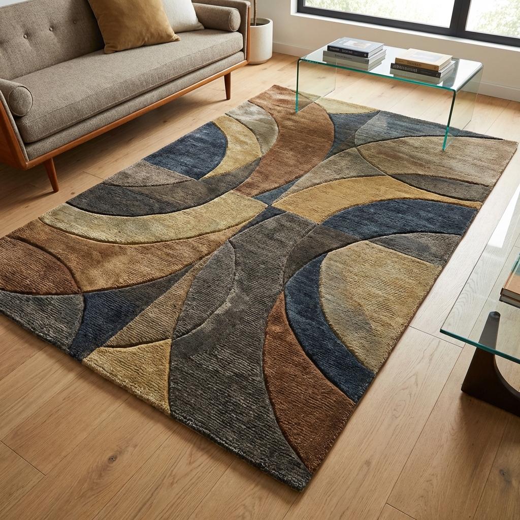 Modern Geometric Area Rug image 3