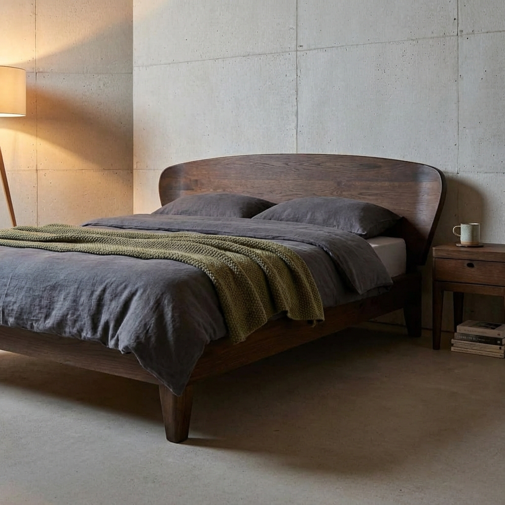 Scandinavian Minimalist Bed Frame image 2