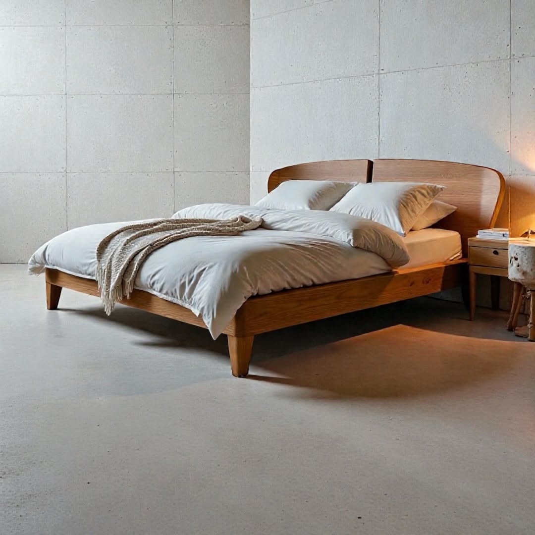 Scandinavian Minimalist Bed Frame image 4
