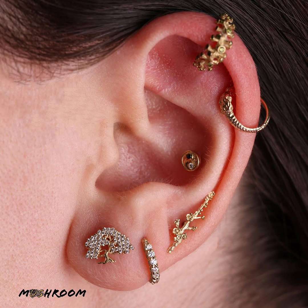 Curated Ear Body Jewelry