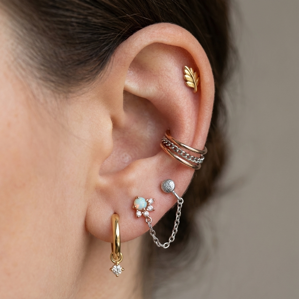 Mixed Metal Body Jewelry — product image