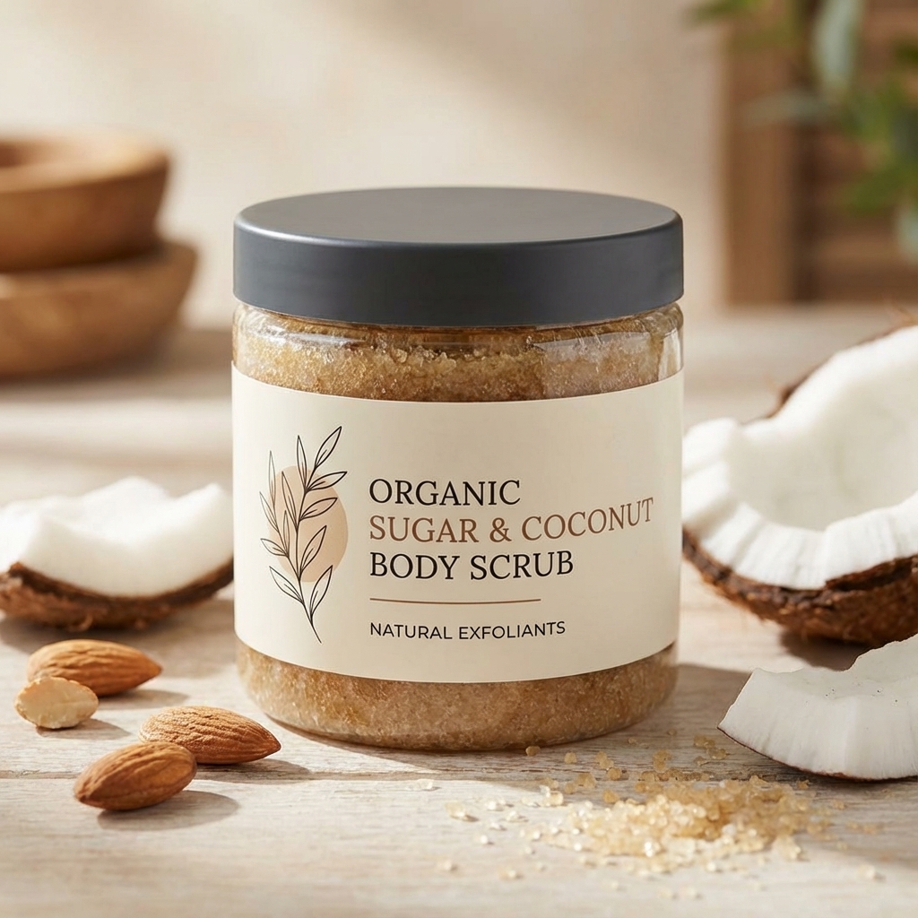 Natural & Organic Body Scrub — product image