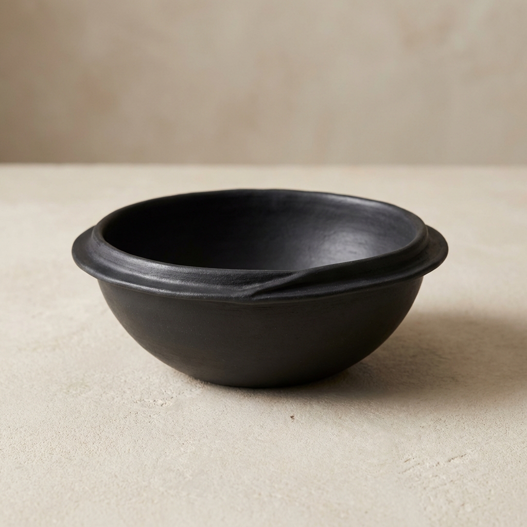 Matte Black Ceramic Bowls image 3