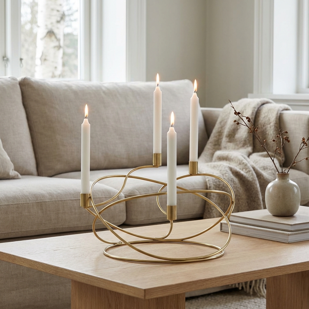 Scandinavian Design Candle Holders image 2