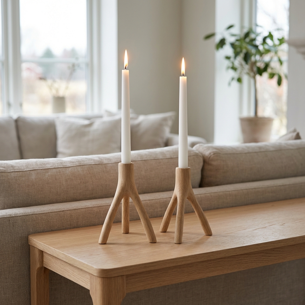 Scandinavian Design Candle Holders image 3