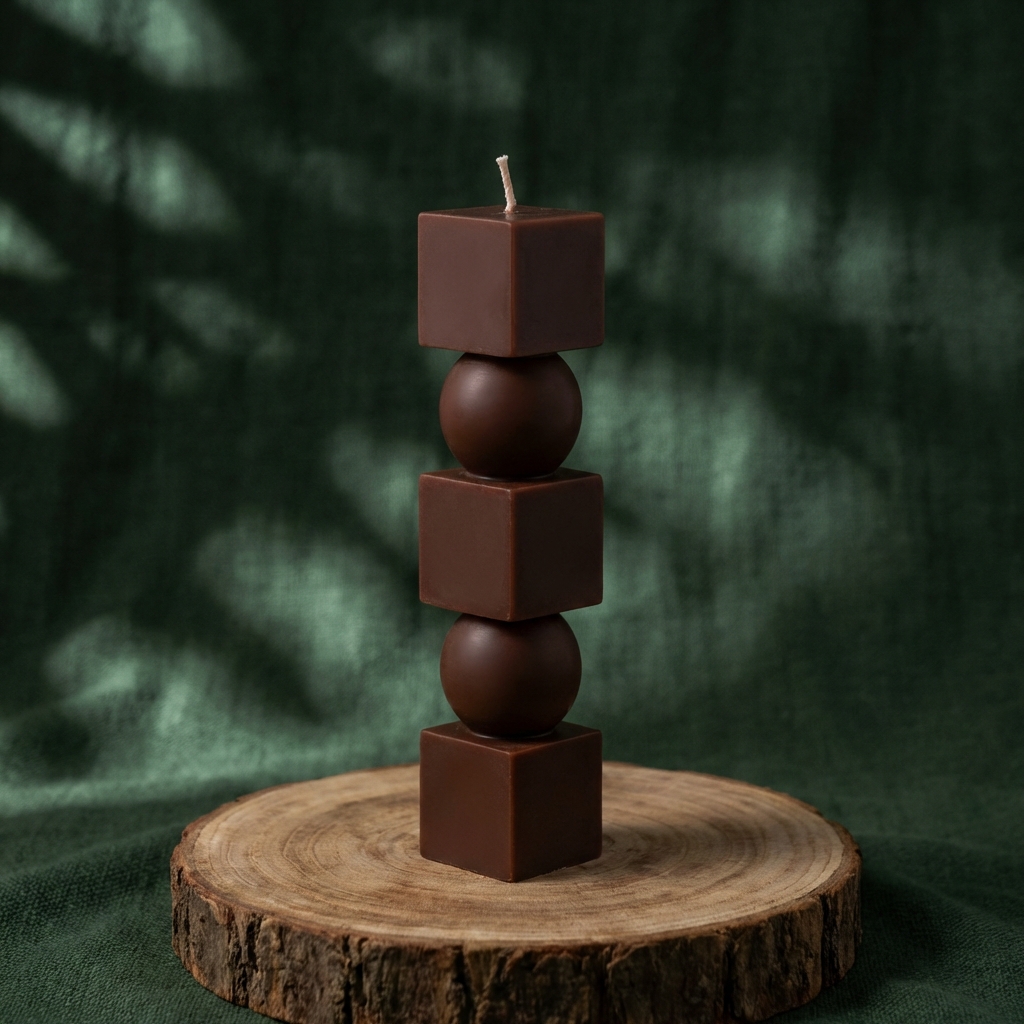 Sculptural & Geometric Candles image 3