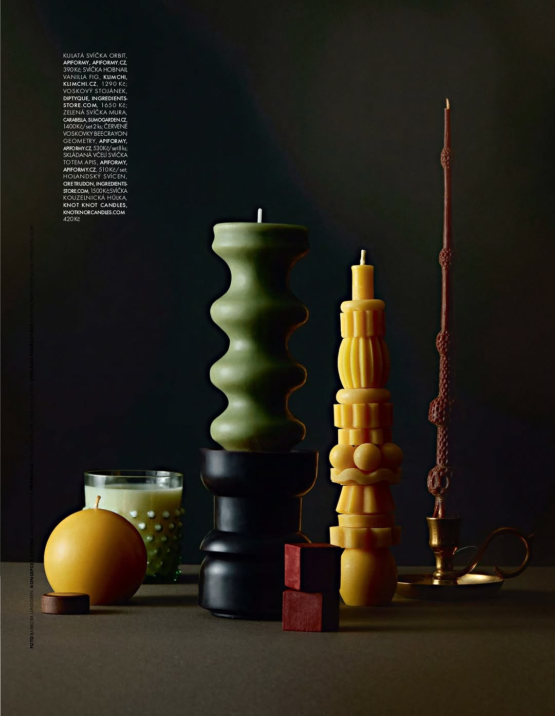 Sculptural & Geometric Candles image 4