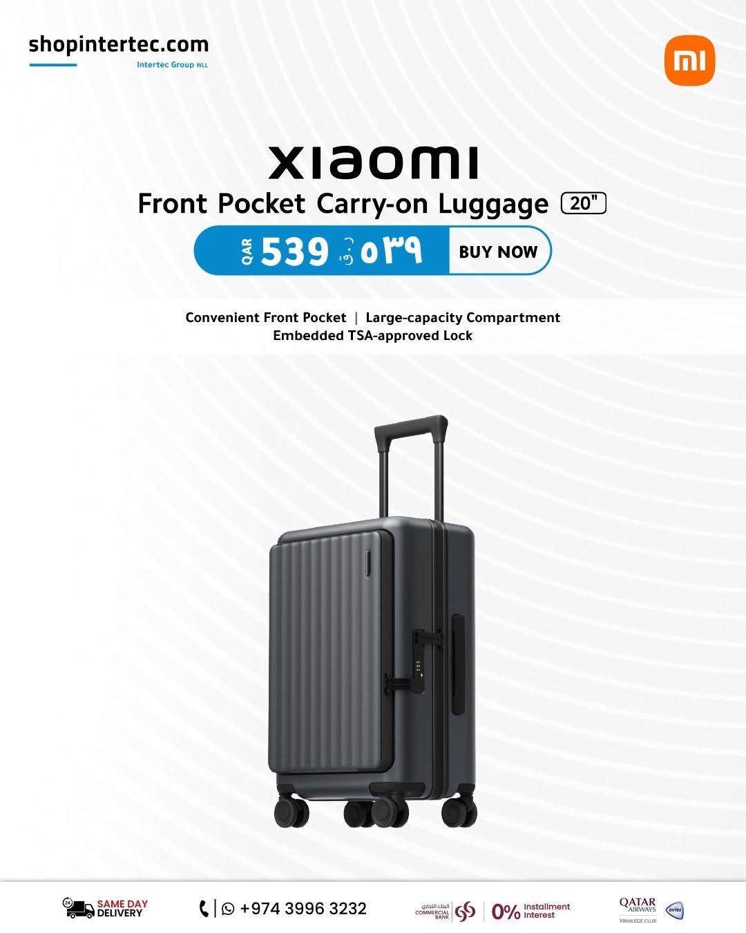 Smart Carry-On Luggage 1