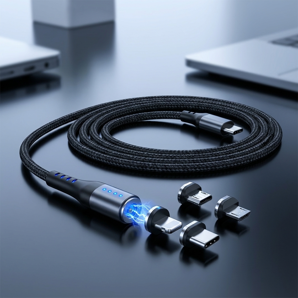 Convenient Magnetic Charging Cables — product image