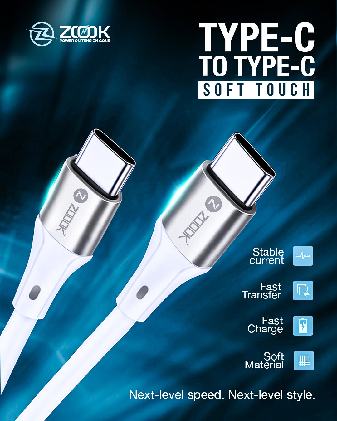 Durable & Styled Charging Cable 4