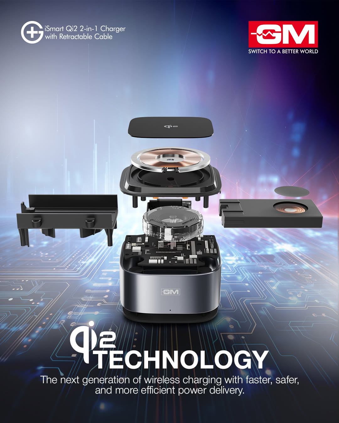 Magnetic & Retractable Charging Cable 4