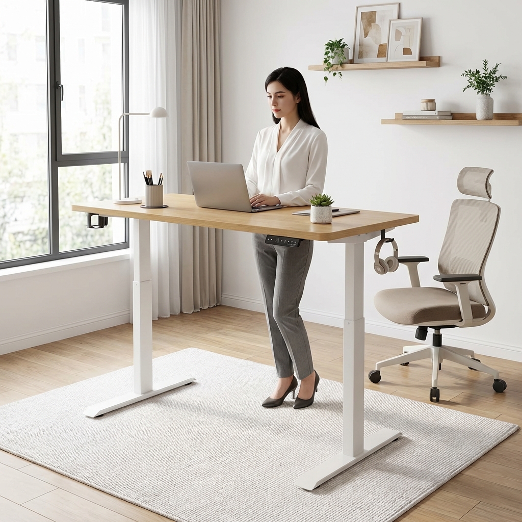 Ergonomic Sit-Stand Desk main image