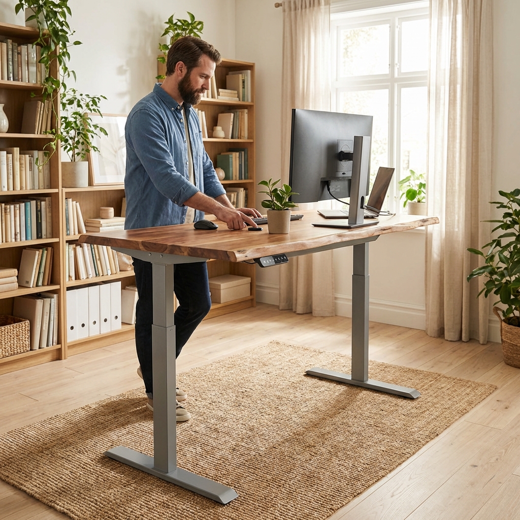 Ergonomic Sit-Stand Desk image 3