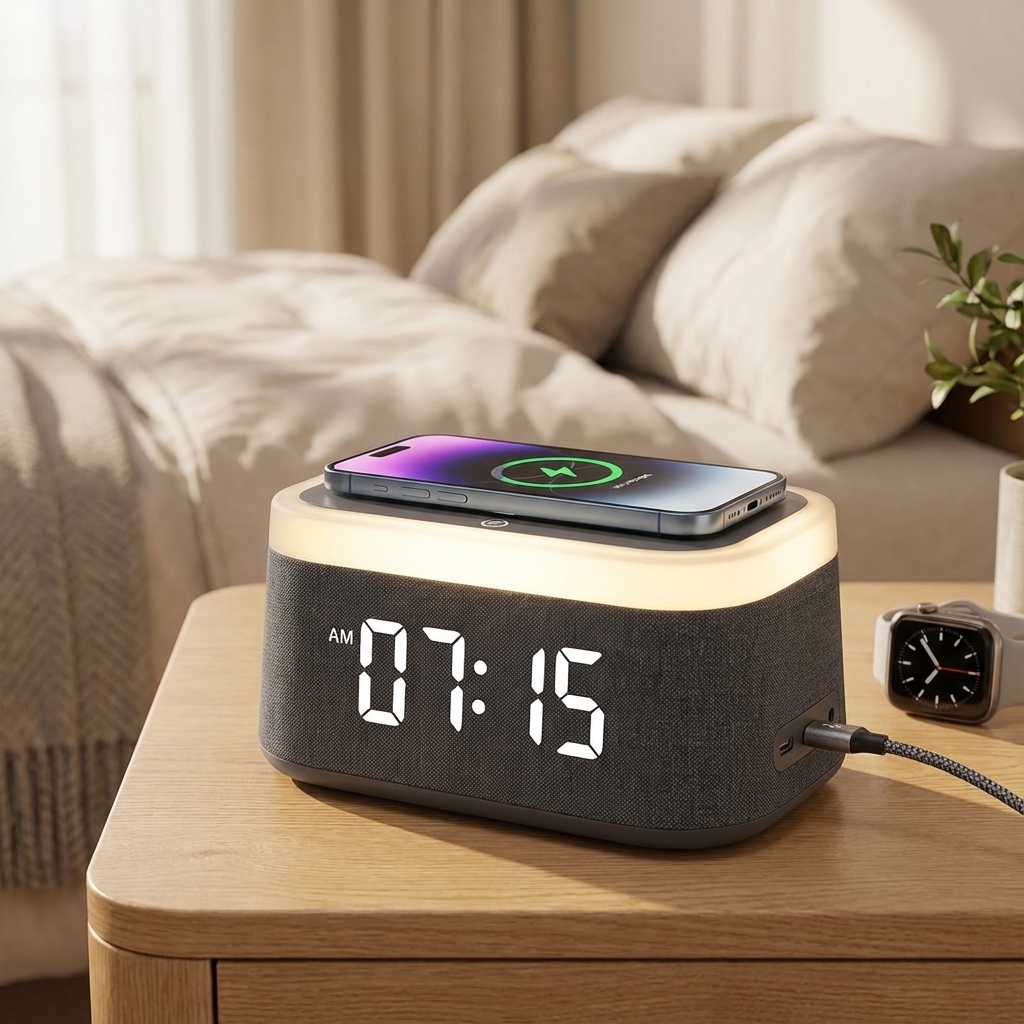 Multifunctional Hub Digital Clocks image 2