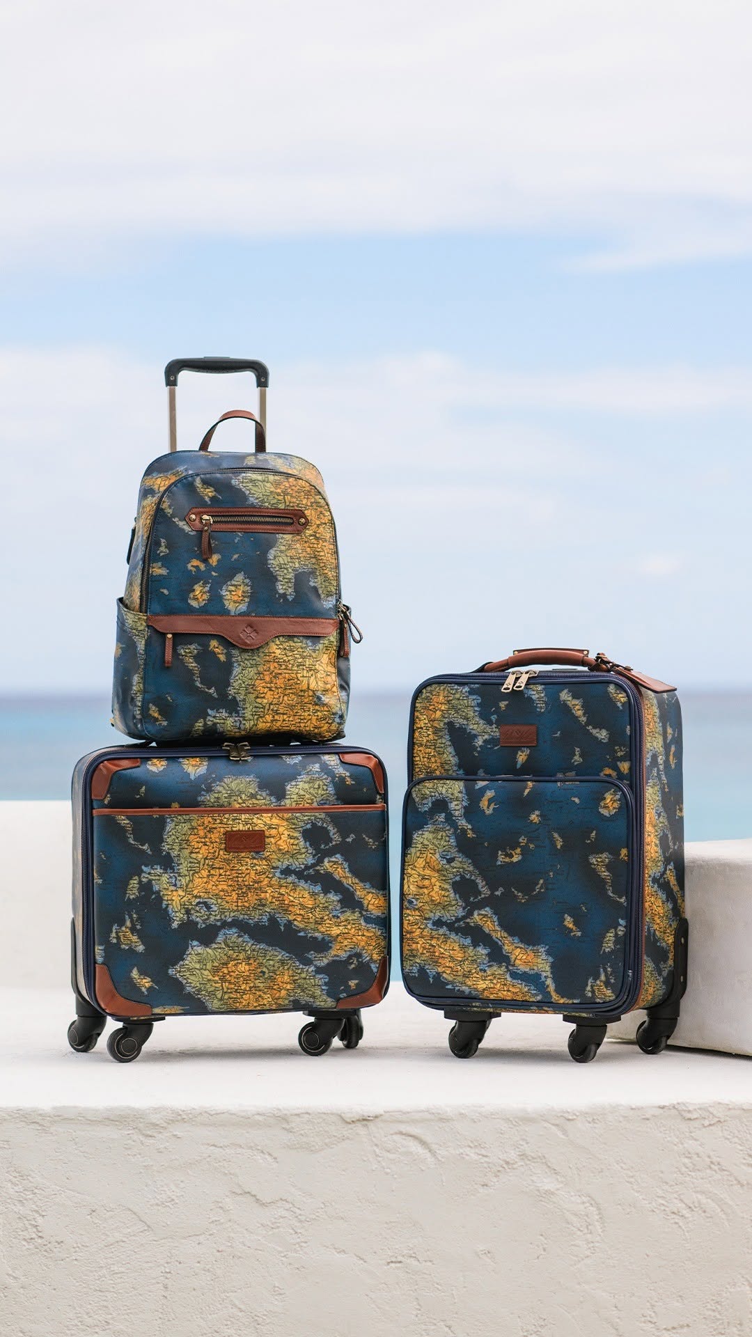 Textured & Colorful Hardside Luggage 1