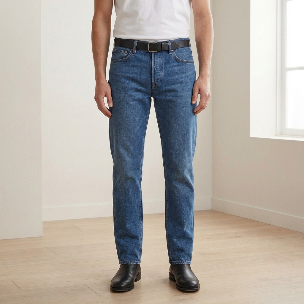 Straight-Leg Jeans image 2