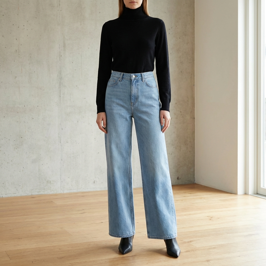 Wide-Leg Jeans image 3