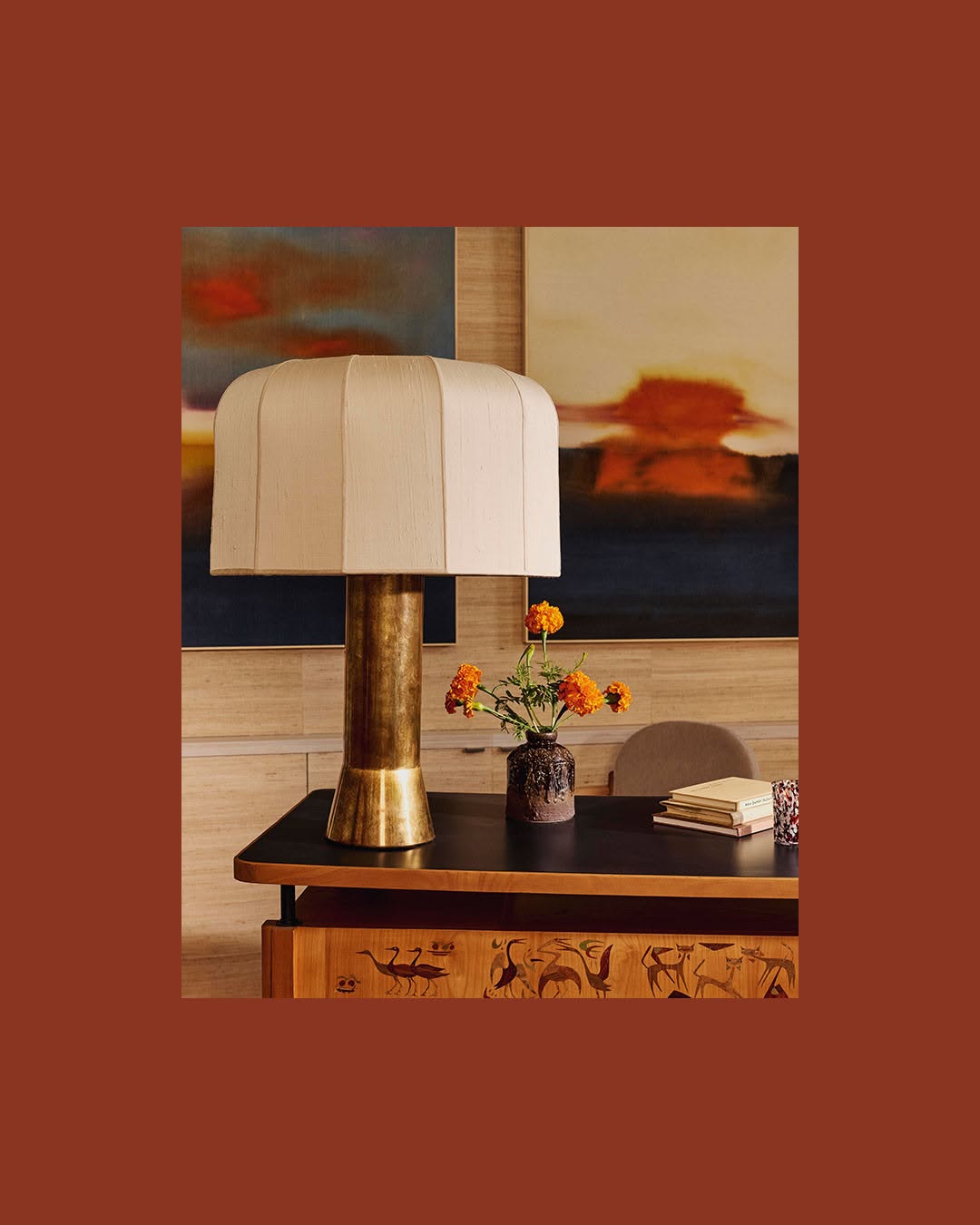 Sculptural Statement Lamp 2