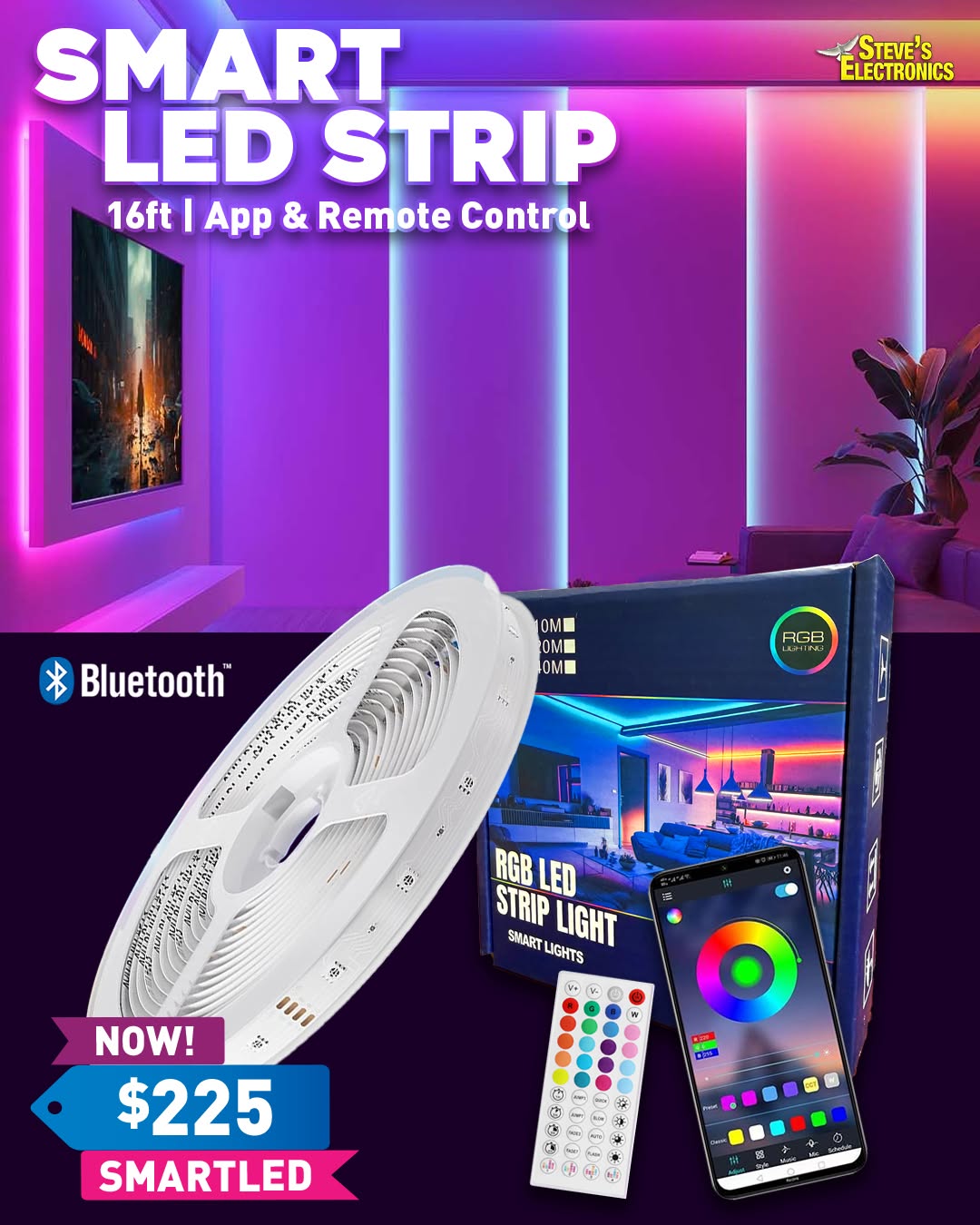 Smart App-Controlled Led Strip 1