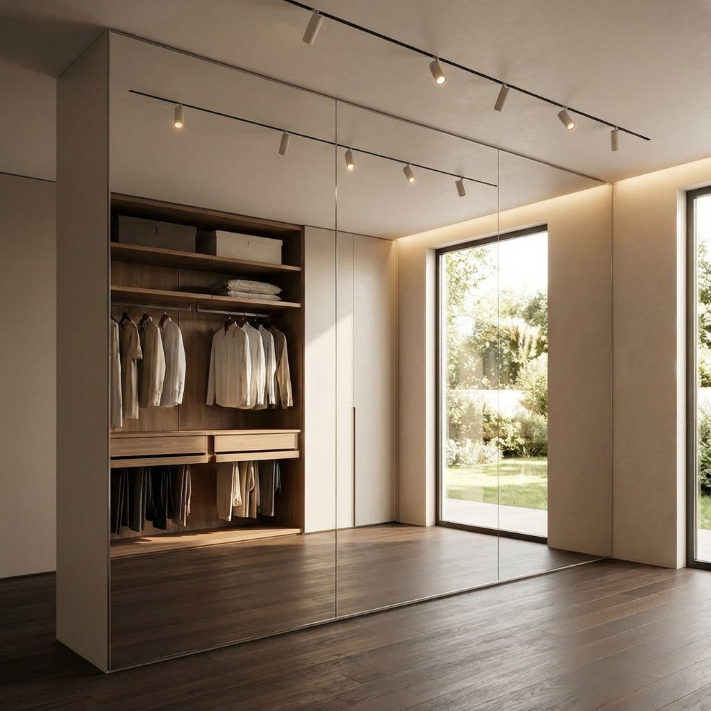 Frameless & Full-Wall Mirrors image 2