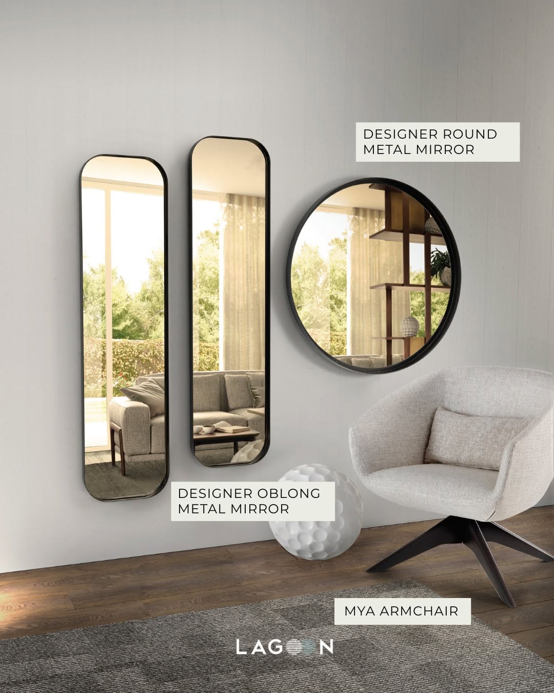 Minimalist Framed Mirrors 2
