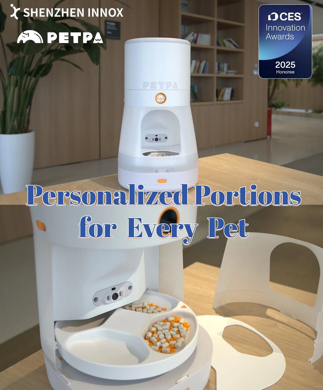 Multi-Pet Feeding Pet Feeder 6