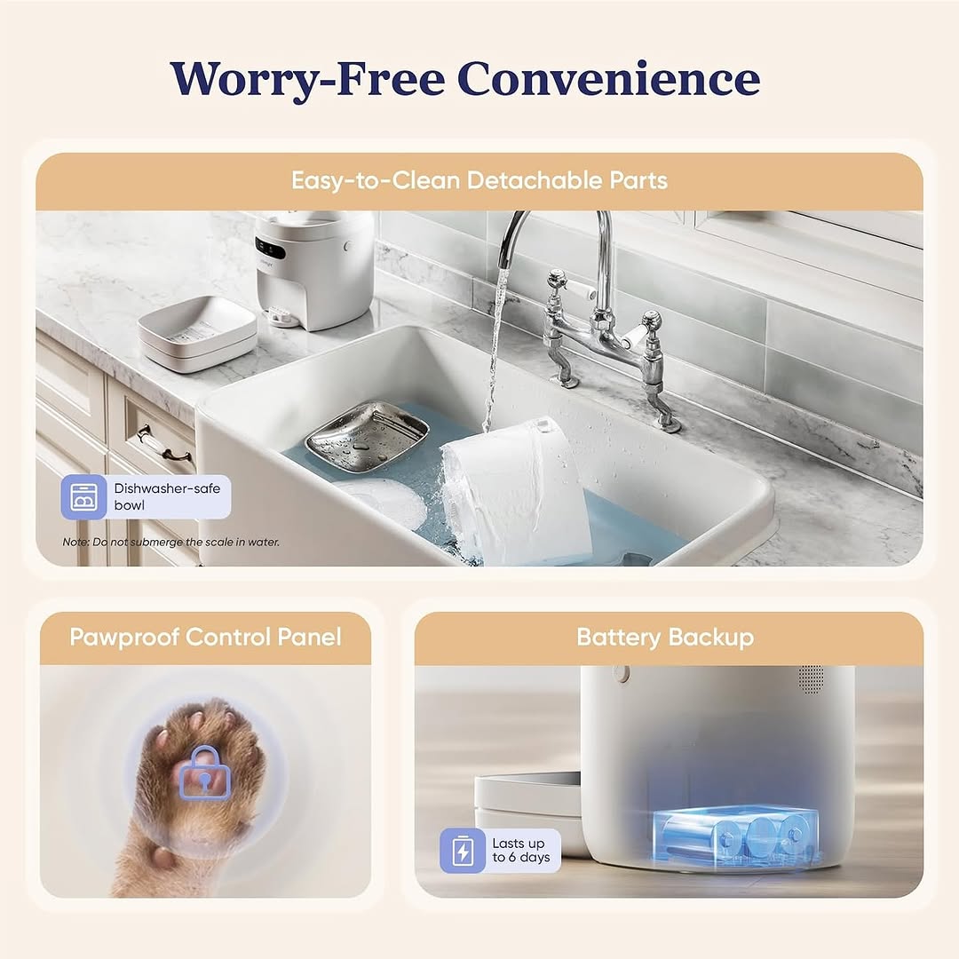 Smart Technology Pet Feeder 6