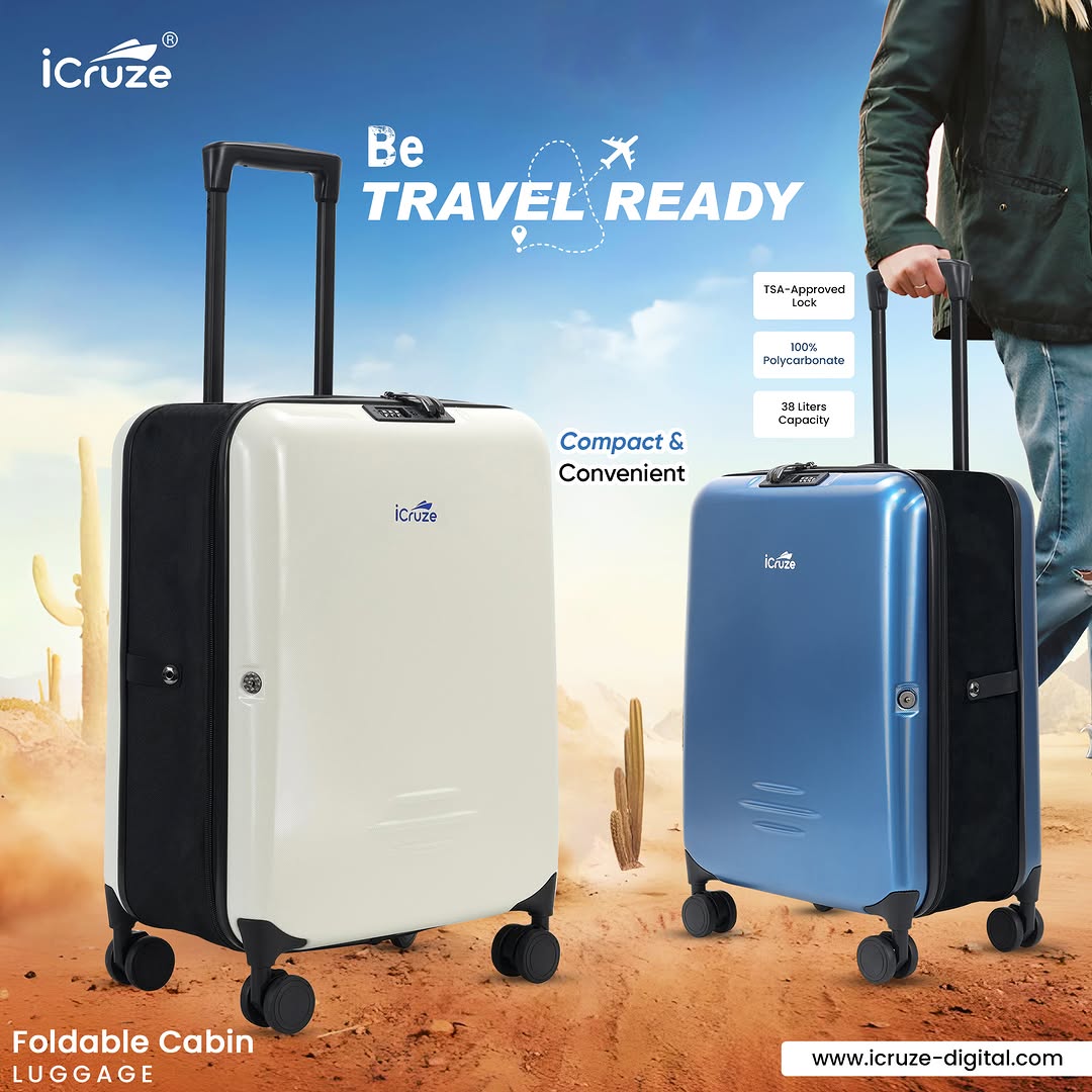 Smart & Convenient Polycarbonate Luggage 1