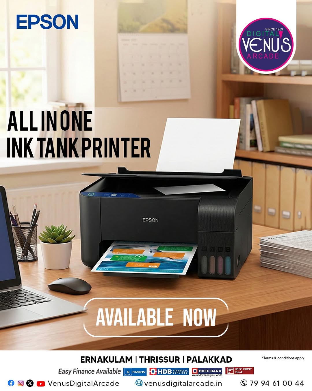 Cost-Effective Ink Tank Printer 3