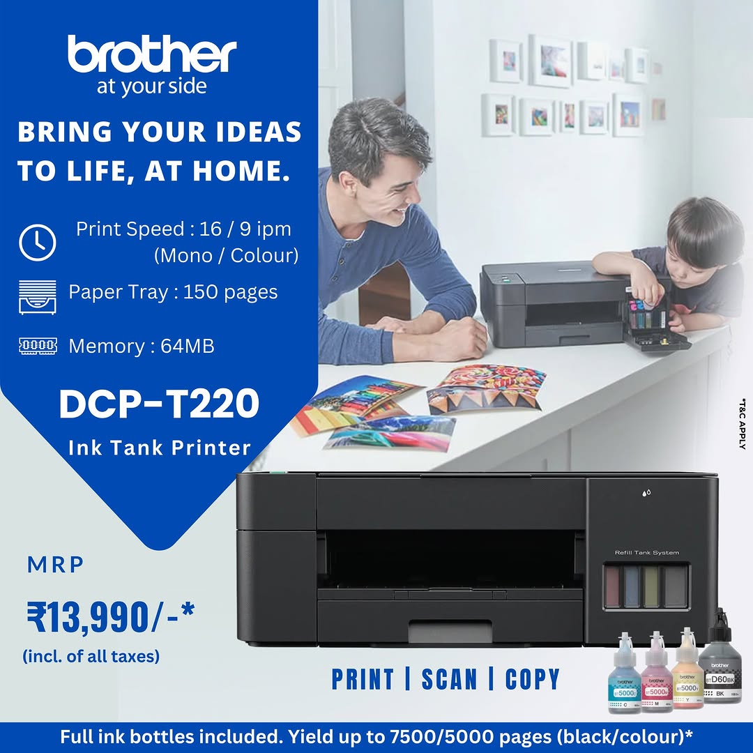 Cost-Effective Ink Tank Printer 4