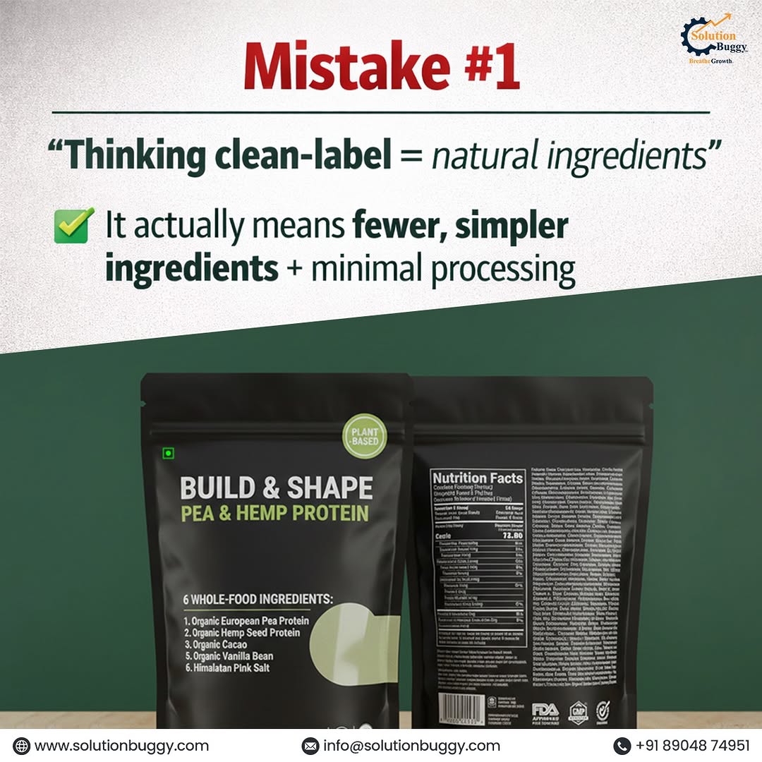 Sustainable & Clean Label Protein Powder