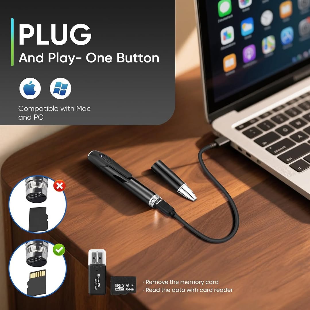 Spy Camera Recording Pen 1