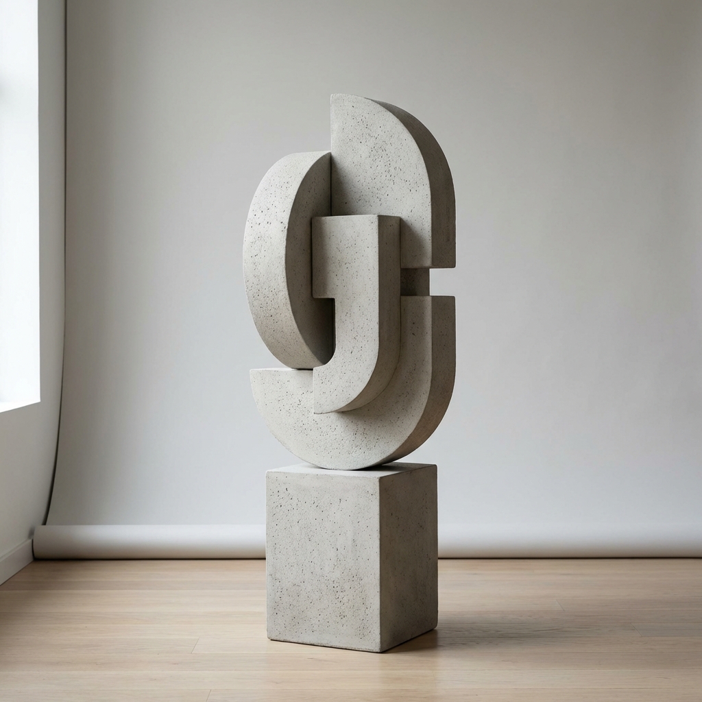 Minimalist Geometric Sculptures image 2