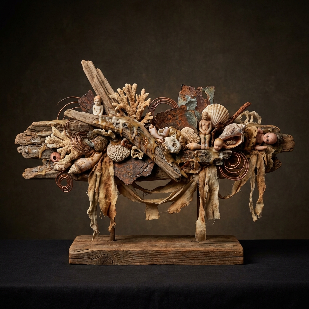 Mixed-Media Assemblage Sculptures image 2