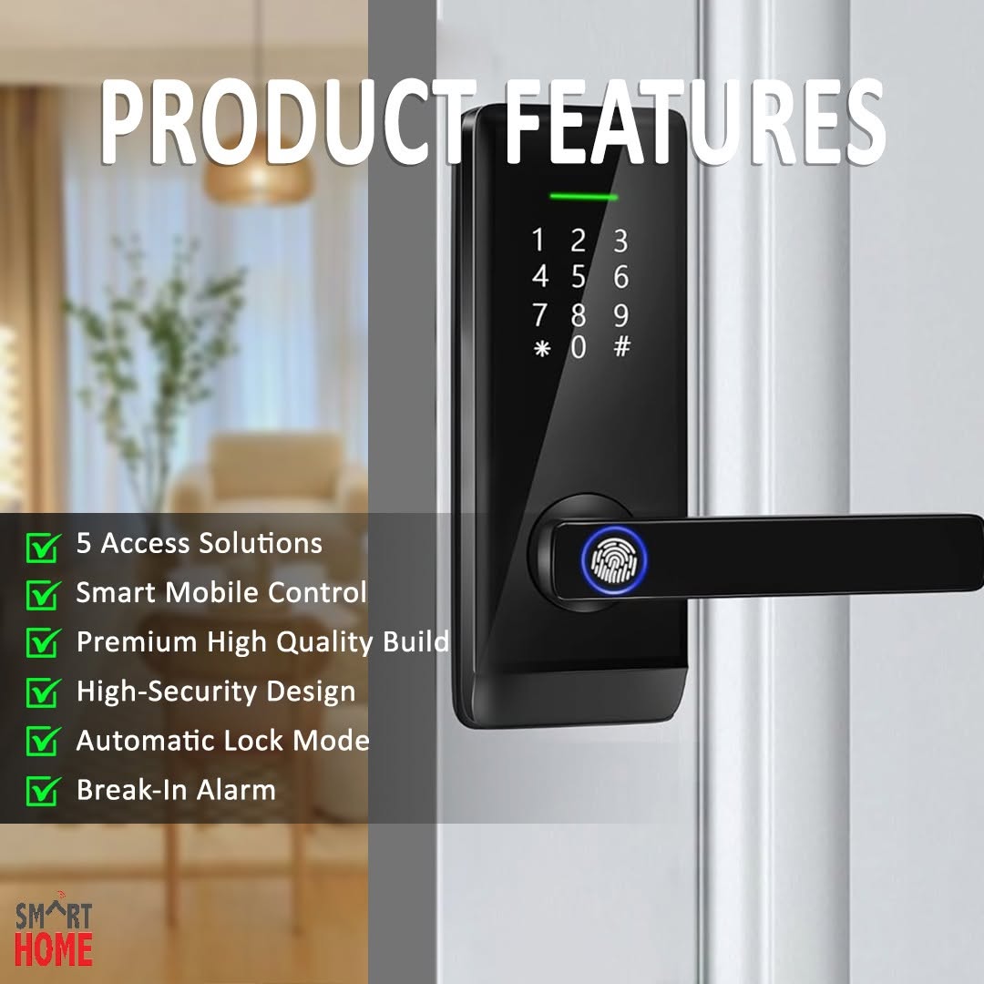 Affordable Keypad Smart Door Lock 2