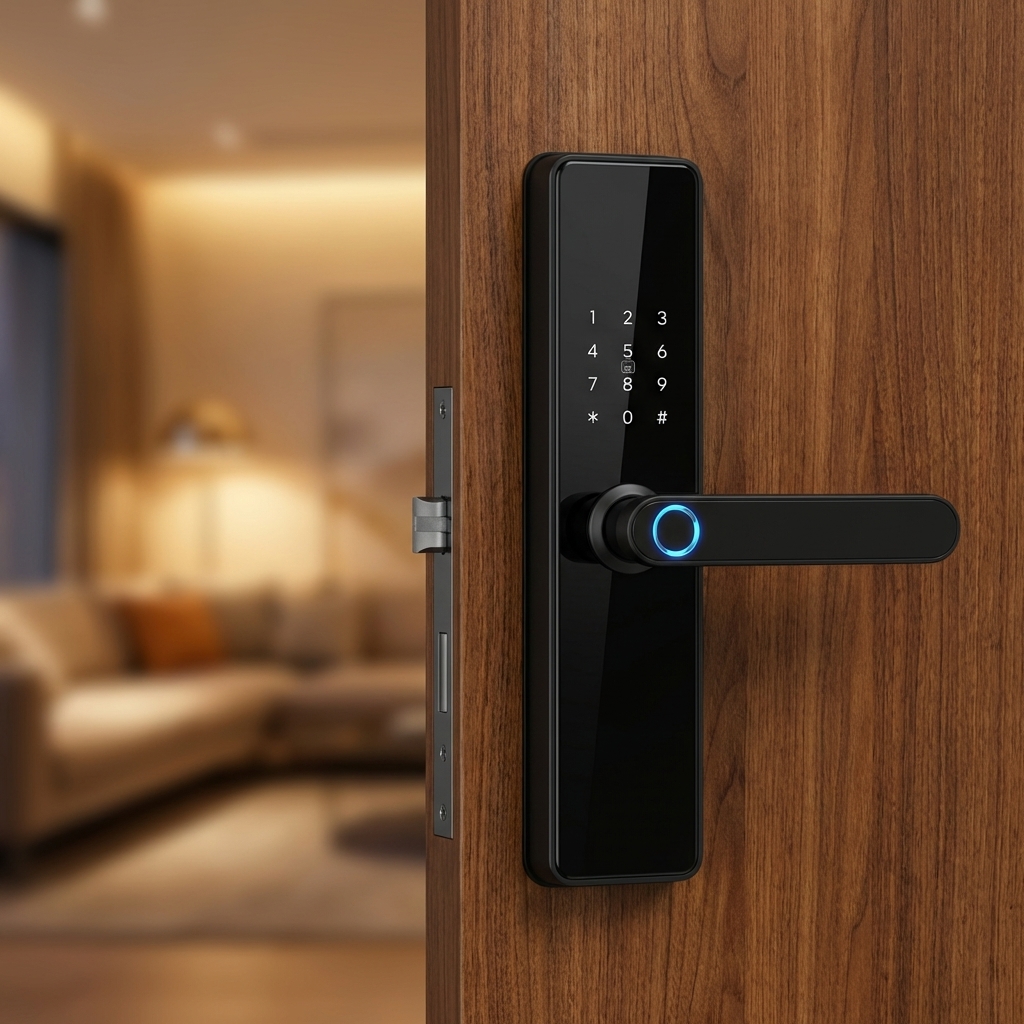 Multi-Access Biometric Smart Door Lock main image