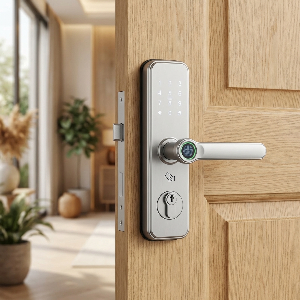 Multi-Access Biometric Smart Door Lock image 2