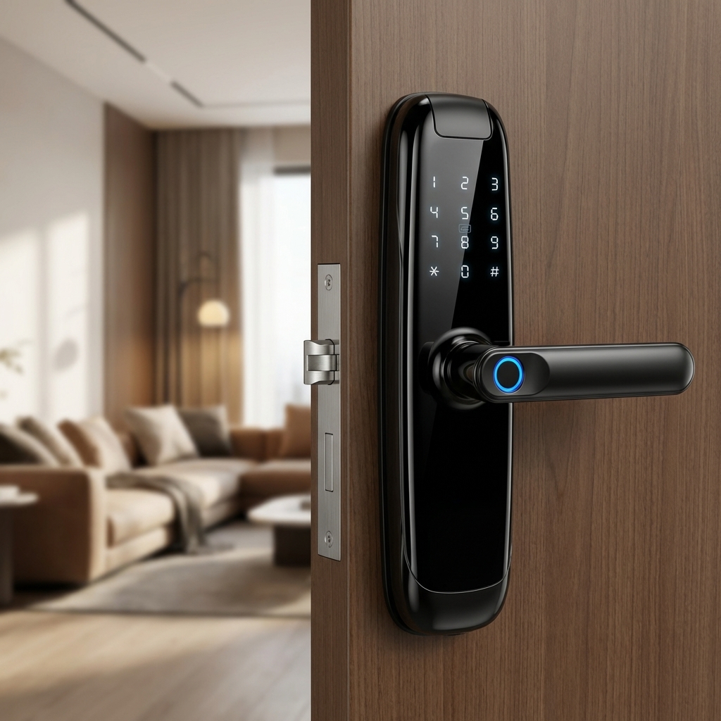 Multi-Access Biometric Smart Door Lock image 3
