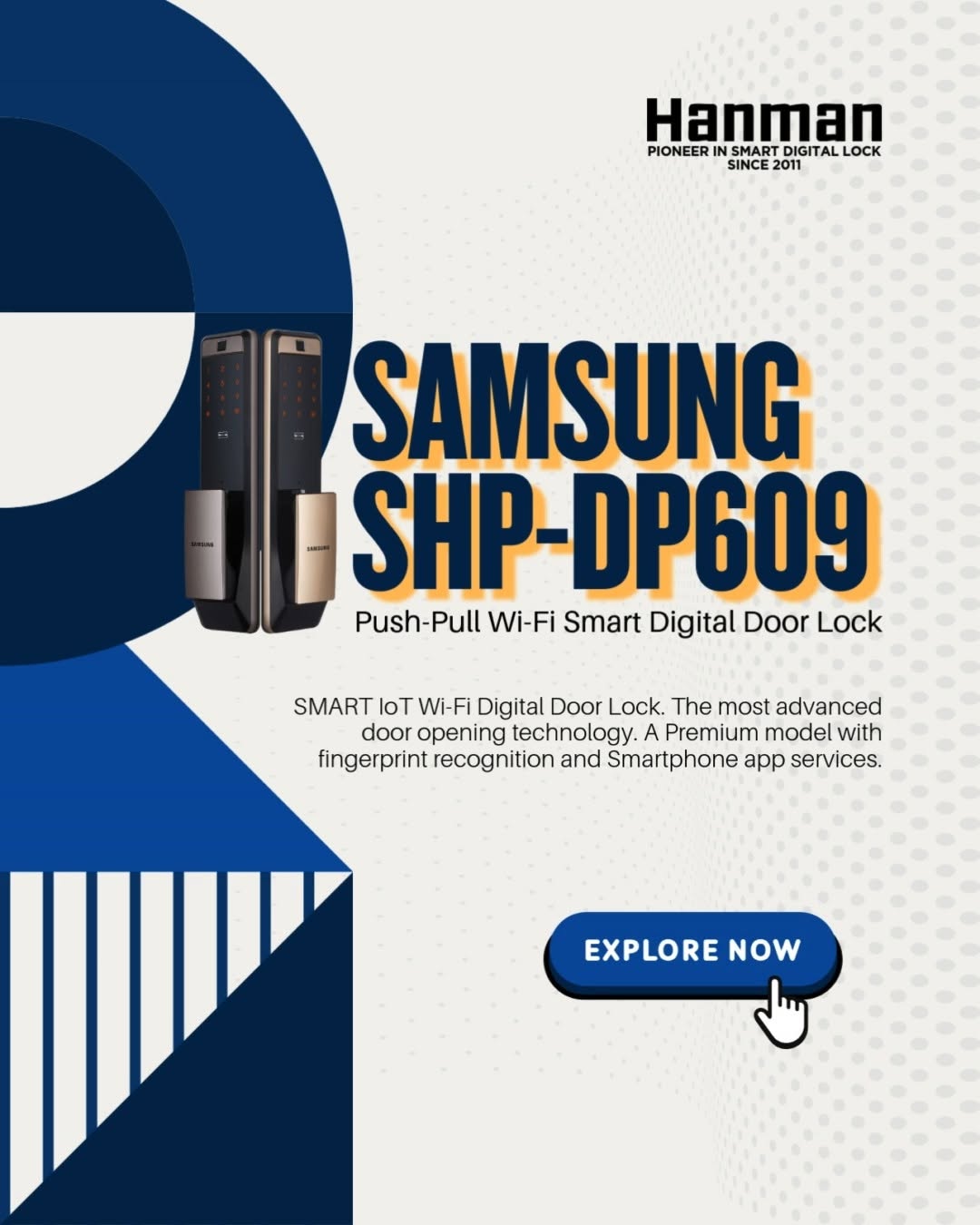 Wi-Fi Connected Smart Door Lock 2