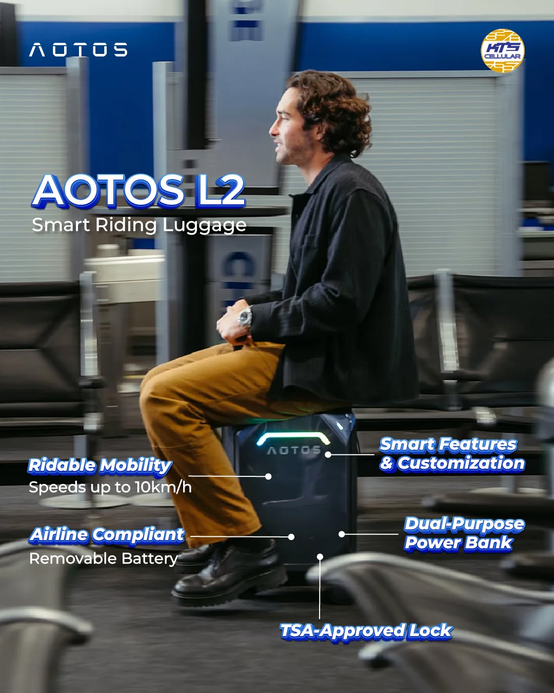 Compliant Power-Up Smart Luggage 1