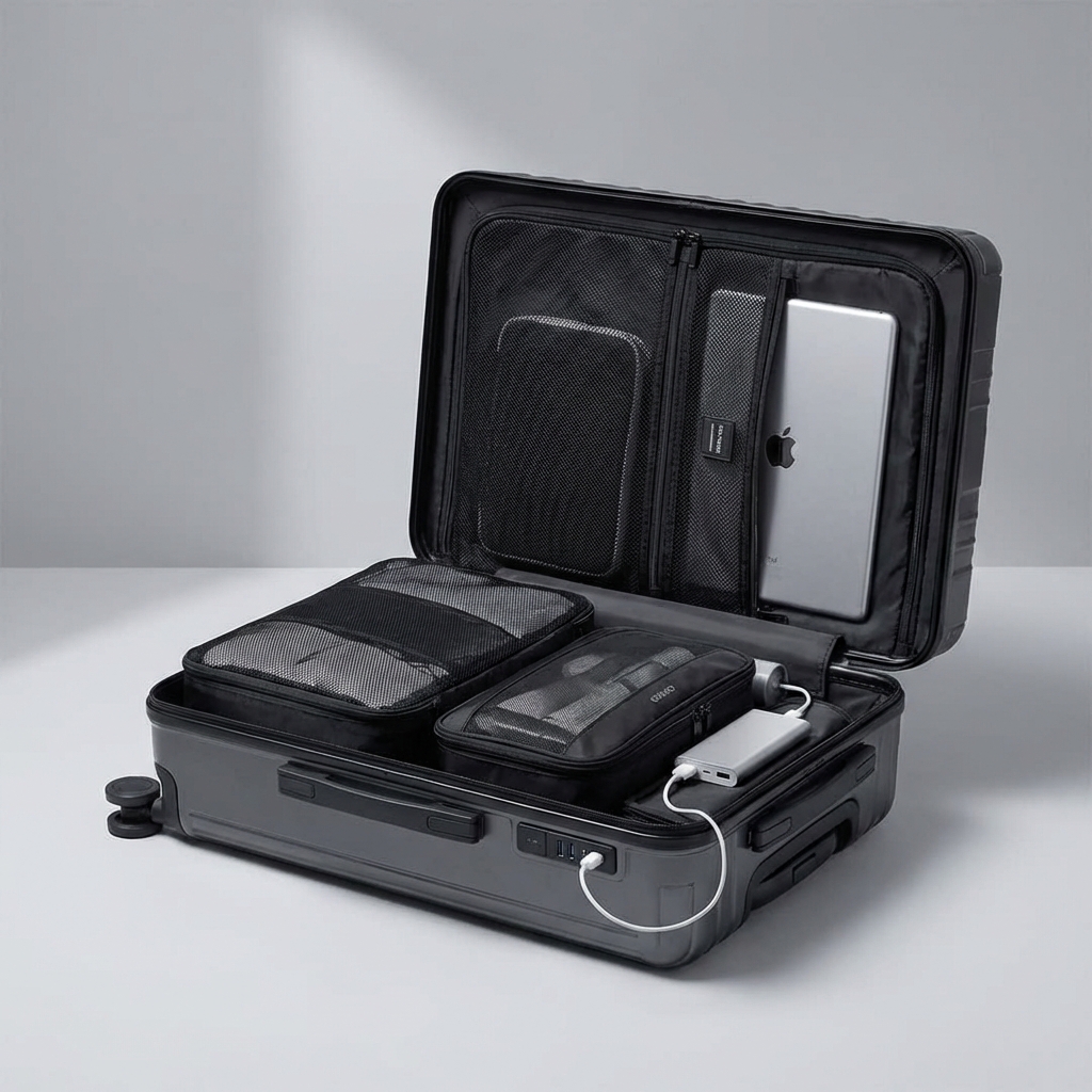 Multi-Functional & Organized Smart Luggage main image
