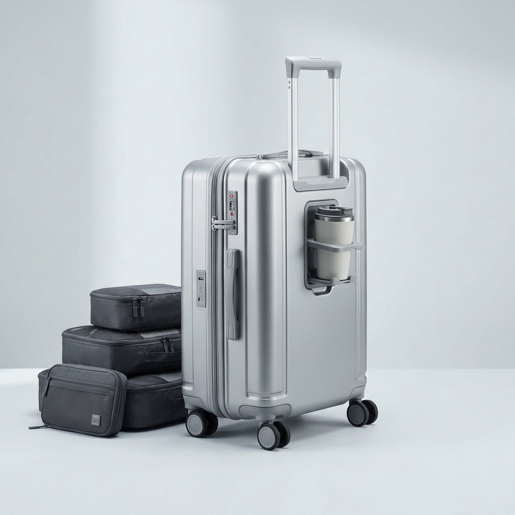 Multi-Functional & Organized Smart Luggage image 2