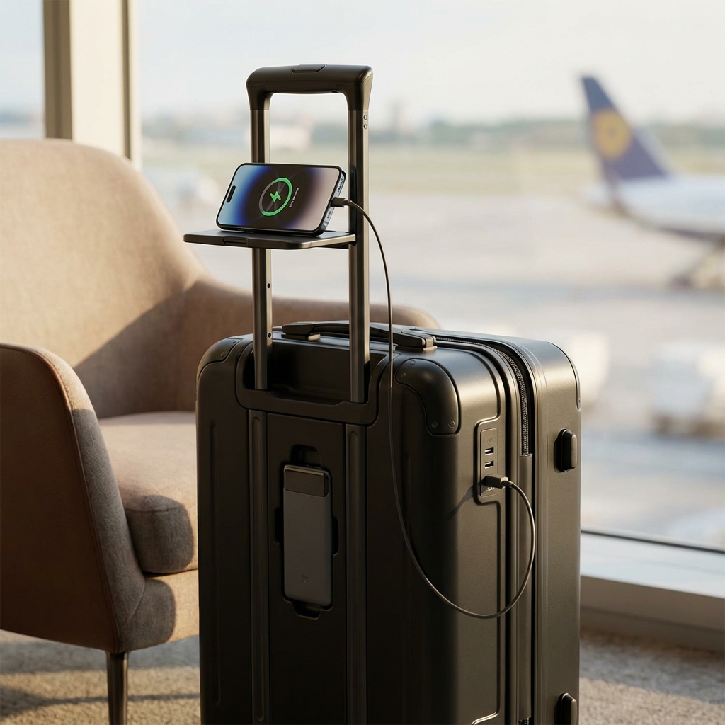 Multi-Functional & Organized Smart Luggage image 3