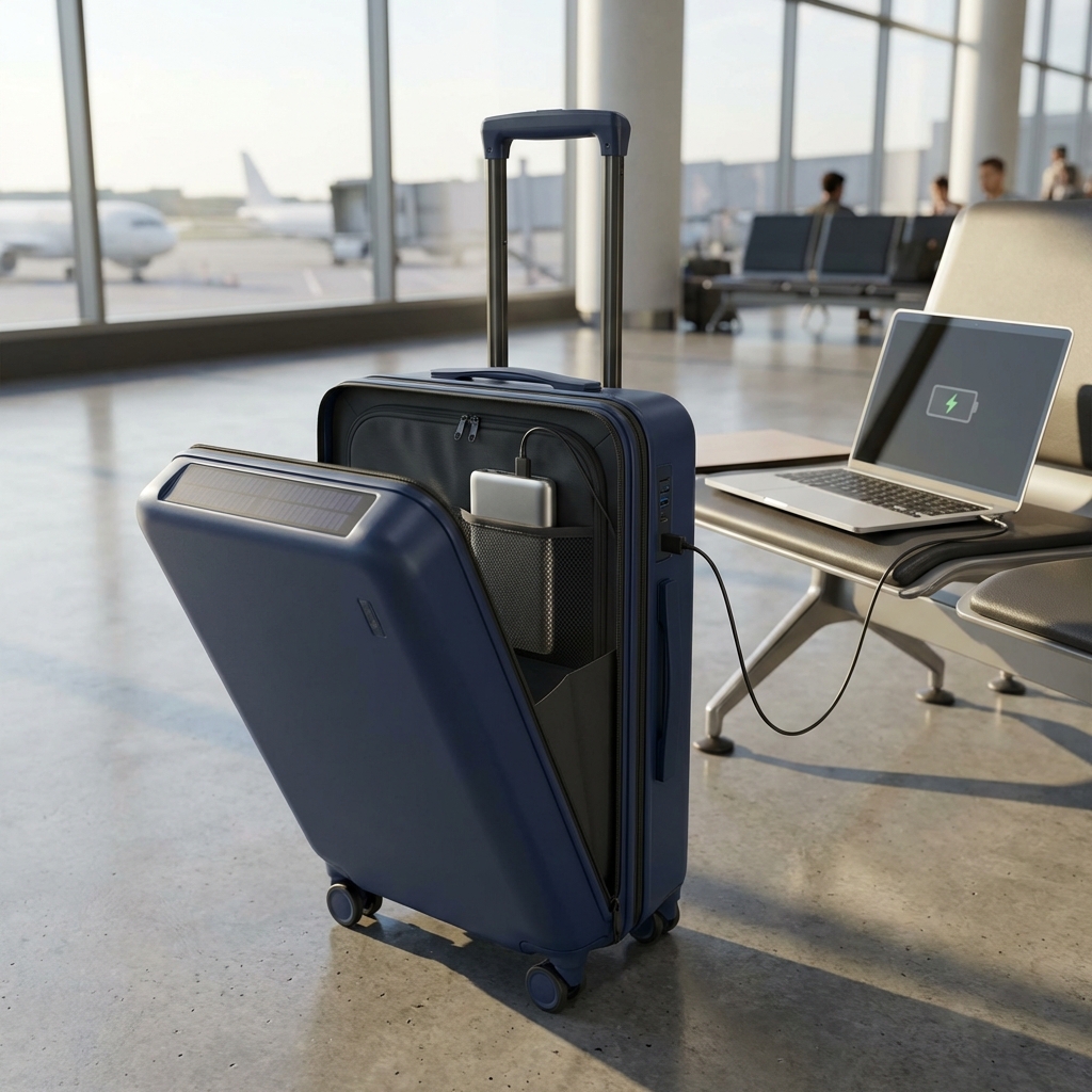 Power-Integrated Smart Luggage image 3